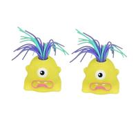 QUXVUIS Pull-Pull Stress Relief Toy For Entertaining Evenings Smooth Out Stress Unpacking Produces Sound And Pulling Sensation. Pimple Squeeze Toy Vomit Ball , Yellow