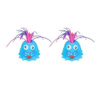 QUXVUIS Pull-Pull Stress Relief Toy For Entertaining Evenings Smooth Out Stress Unpacking Produces Sound And Pulling Sensation. Pimple Squeeze Toy Vomit Ball , Blue