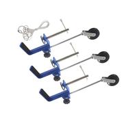 QUXVUIS Pulley Physics Experiment Support Rod Fixed Pulley And Table Clamp Group Essential Teaching Tool For Students Mechanics Mechanics Decomposition Synthesis Experiment Tool