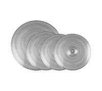 QUXVUIS Quiet Cymbals Practice Set Low Volume Cymbals Drummer Accessory Premium Sound Maintaining Peace While Practicing Drummer Practice Cymbal Quiet Drumming Accessory