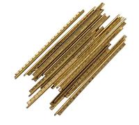 QUXVUIS Replacement Electric Guitar Fret Wire Brass Fret Wires Durable And Smooth Choice For Guitar Players Fingers And Fingerboard.Curved 20 2mm Replacement Acoustic Wire, 20 Frets