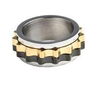 QUXVUIS Rotatable Men Ring Fashionable Personalized Rings Multi-Function Finger Jewelry Decoration Accessories Christmas Gifts, 7#, Primary color