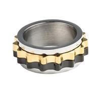 QUXVUIS Rotatable Men Ring Fashionable Personalized Rings Multi-Function Finger Jewelry Decoration Accessories Christmas Gifts, 9#, Primary color