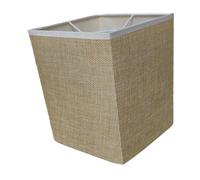 QUXVUIS Rugged Linen Lampshade Made of Burlap Provides Long Time and Stylish Atmosphere Which is Very Suitable for Adding of Fashion to Room. Burlap Lampshade Floor Lamp Shade, Yellow Square