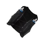 QUXVUIS Running Vest With Hydration Features Ergonomic Adjustable Twelve Liters Capacity Outdoor Sports Lovers Hydration Vest Backpack For Men Women Lightweight , Black , XXL