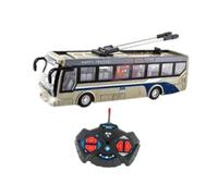 QUXVUIS School Bus Radio Controlled Toy With Elegant Lines Adjustable Wheel Alignment And Fun Remote Control Features Children 1/32 Rc Bus Electric Remote Control Car, gold short, 21x6x5.3cm