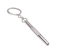 QUXVUIS Screwdriver 3-in-1 Mini Disassembly Eyeglass Wristwatch Equipment Silver Multi-function Tools for Repair Screws Chain