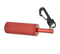 QUXVUIS Scuba Diving Safety Tank Rattle Stick Non Slip Durable And Practical Underwater Communication Device For Dive Enthusiasts Scuba Diving Safety Tank Rattle Stick Tech, Red, 11.8x2.8cm