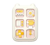 QUXVUIS Sensory Activities Board Exciting Early Educational Toys Baby Activity Busy Board Toy Accessory Promotes Development Baby Activity Busy Toy Accessory DIY Craft