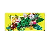 QUXVUIS Silky Smooth Ukiyo-e Mouse Pad For Gaming And Daily And Other Items Rubber Minimally Designed Mouse Pad Rubber, D, 30 * 80 * 0.3CM