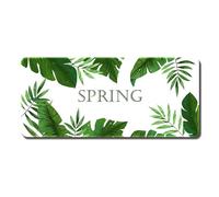 QUXVUIS Silky Smooth Ukiyo-e Mouse Pad For Gaming And Daily And Other Items Rubber Minimally Designed Mouse Pad Rubber, C, 30 * 80 * 0.3CM