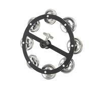 QUXVUIS Single Row Tambourine Size Fits With Hi Hat Tambourine For Sound In Jazz And Dance Performances Can Produce Tone Single Row Stainless Steel Percussion