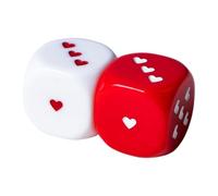 QUXVUIS Six Sided Dices Colorful Acrylic Dice Set Game RPG Board Rory Story Cubes Gift For Game Lovers Good-looking And Durable. 6 Sided. Round Corners Opaque. Suitable For Of Games. Gift For Lovers.