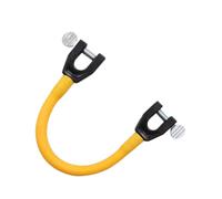 QUXVUIS Ski Training Tool For Beginners Improve Speed Control Skills Easily ABS Child Beginner Ski FORhead Connector Snowboard , yellow