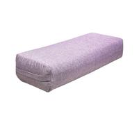 QUXVUIS Skin-Friendly Yoga Support Pillow Easy To Clean And Maintain For Comfort Improving Effectiveness Yoga Bolster Pillow For Legs Restorative, Violet, 70x24x14cm