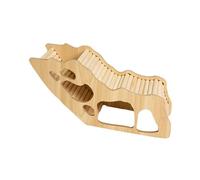 QUXVUIS Small Pet Castle Home Hamster Out Gerbil Rat Offering Safe And Stimulating Environments For Maximum Pet Enjoyment Wood Cage Accessories Small Animal Habitat Decor, Style C