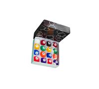 QUXVUIS Small Pool Table Accessories Mini Billiard Balls Set 16 Colorful Balls Kids Indoor Game Room Toy Resin Recreation Fun Children Billiard Kids Toy Gift Resin, 32mm