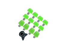 QUXVUIS Soccer Shoe Spikes Sporting Accessories Pack Of 12 Replacement Shoes Studs Performance Boost For Serious Athletes Portable Football Shoe Studs Soccer Accessories , Green