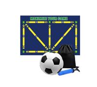 QUXVUIS Soccer Training Mat Football Training Pad Easy to Carry Skill Improvement at Home Ensuring Durability and Longevity. Soccer Mat Indoor Practice Foldable