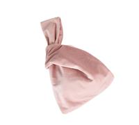 QUXVUIS Soft And Shiny Wrist Bag With Elegant Style For Women With Double-layer Fabric Is Sturdy And Durable Velvet Knot Bag, pink