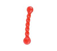 QUXVUIS Soft Durable Rubber Chew Toy Suitable For Indoor Dogs Chew Toys Promoting Interactive Training Sessions And Fun Activities Rubber Pet Teething Bite Resistant Biting Chewing, Red, S
