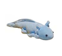 QUXVUIS Soft Stuffed Axolotl Doll Valentine Gifts Charming Decorative Pillow Adding Color Or Sleep With When Are Bored. Stuffed Axolotl Pillow Is Charming Decoration For Home, Blue, 45cm