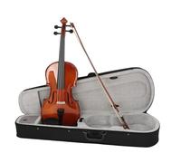 QUXVUIS Solid Wood 16 Inch Acoustic Viola Rich Tones Crafted For Beginners And Kids With Comfortable Playing Experience And Storage Box 16 Inch Acoustic Viola 4/4 Full Size
