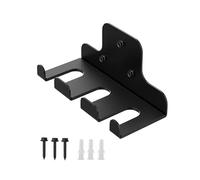 QUXVUIS Space Saving Wall Mounted Barbell Rack Heavy Duty Storage Solutions Fitness Gear And Equipment And Other Exercise Equipment. Gym Bar Rack Is Easy To Install