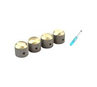 QUXVUIS Speed Control Volume Timbre Knobs Electric Guitar Parts Knobs Performance Effortlessly Durable Enough To Remove And Reinstall Onto Pots Without Breaking