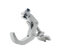 QUXVUIS Stage Light Clamp Heavy Duty Hooks Aluminum Alloy Rustproof Easy To In Various Event Setups DJ Light Clamps Moving Head Par Spotlights Club Stage Clamp Aluminum Alloy, Sliver, 15x11x3cm