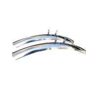 QUXVUIS Stainless Steel Mudguard Cycling Accessories Retro Bike Front Rear S Keeps Riders Clean During Rides HIGH QUALITYMade Of Stainless Steel Mudguard Protector Cycling Mud