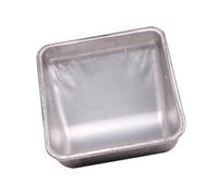 QUXVUIS Stainless Steel Sow Feeding Trough Providing Stability With Unique Double Claw Fixation Preventing Accidental Movement Pig Trough Pig Feeding Feeder Bowl