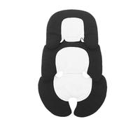 QUXVUIS Stroller Cushion Breathable Padding Aids Comfort During Daily Rides in Baby Carriage Ensuring Smooth Journeys for All Universal Breathable Infant Stroller Soft Padding, Black White, 38x58cm