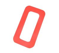 QUXVUIS Surfboard Fin Base Protections Cover Replacement Parts PVC Durable Inflatable Stand Up Paddle Board Fin Base Cover Surfboard Protections Detachable, Red, 27.5cmx14.7cm