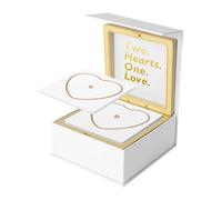 QUXVUIS Surprise Partner With Bracelet Making For Couples Thoughtful And Elegant Valentines Day Gift Ensuring Simple Yet Enjoyable Crafting Experience Even For Beginners, Gold, 12x12x5cm