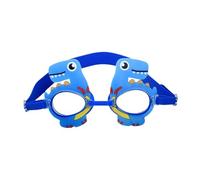 QUXVUIS Swim Goggles For Kids Waterproof Cartoon Goggles Adjustable Silicone Strap Comfortable Anti Fog Diving Eyewear Swim For Kids Boys Girls Anti Fog Glasses