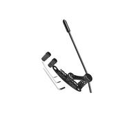 QUXVUIS Tailpiece Tremolo For LP SG Guitars Ensures Precision With Materials Guitar Enthusiasts Is Decoration For Instrument. Electric Guitar Bridge Stop Bar Tailpiece Tremolo, black, 25x10x4.5cm
