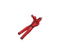 QUXVUIS Throwing Punching Bag Boxing Dummy Un-Filled Wrestling Mannequin Safe Durable For Training And Weight Customization Un-Filled Taekwondo Karate, Red, 170cm