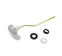 QUXVUIS Toilet Handle Replacement Flush Lever Well Crafted Easy Installation Parts Designed for Daily Bathroom Toilet Lever Replacement Tank Wrench for Toilets