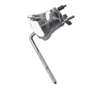 QUXVUIS Tom Drum Stand Holder With Easy Installation Compatible With Various Drum Sets Essential For Drummers Seeking Upgrades Tom Cymbal Holder Clamp Bass Mount Bracket