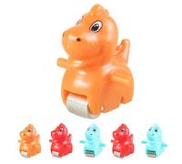 QUXVUIS Track Slide Toys Inspiring Race Track Toy Animals Learning Fun For Kids Through Engaging Play Experiences Race Toy Animals Stairs Slide Toddlers, 6 pcs dinosaur, 2.5x2.5cm