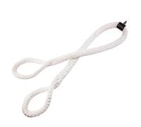 QUXVUIS Tricep Pull Down Rope Crafted Materials Ensuring Long Lasting Durability Those Serious About Fitness For Working Out Triceps And Biceps. Essential Accessory For Cable Machines, White, 1m