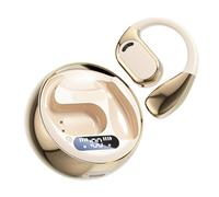 QUXVUIS Two-way Translation In 144 Easy Communication Language Richer Language Translation Cloud-like Earphones For Simultaneous, Khaki