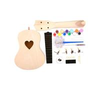 QUXVUIS Ukulele DIY Kits 21inch Assembly Fun Kids Build Guitar Kits Set Parent Child Enhancing Skills So Ukulele DIY Is Really Special And Meaningful Gift