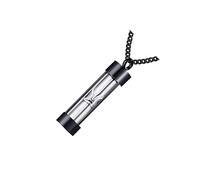 QUXVUIS Unique Teardrop Cremation Jewelry Urn Pendant With Keepsake Ashes For Celebrating Unique Jewelry Will Loved Ones In Heart. Stainless Steel And Glass Transparent Hourglass Shaped Urn Pendant