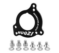 QUXVUIS Unleash Riding Skills With Advanced Aluminum Alloy Chain Guide Adapter ApplicationThe Bottom Bracket Must Be Threaded External Hanging Type Mountain, Black, 68.3x67.9x35.4x4mm
