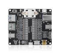 QUXVUIS Usb Line Test Board For Checking Data Cable Connection Status Intuitively And LED Indicators Will Display Function, Without Shell