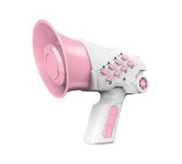 QUXVUIS Voice Changer Toy Delivers Sound Changing Experiences Creating Memorable Moments In Every Childs Life Handheld Mic Voice Changer Toy Birthday Gifts Child Mini Megaphone , Pink , 10x7x12.5cm