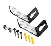 QUXVUIS Wall Stand Bracket Kit Durable Metal Adhesive Mats for Stability Clean Tidy Appearance Wall Mount Bracket L