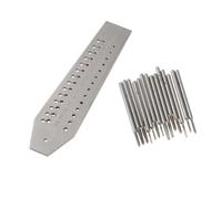 QUXVUIS Watchmakers Versatile Jewellers Tap Die Set Mini Screw Plate 7-2mm Repair Tools Durable And Precision Tasks Jewellers Screw Plate Set Watch Repair Tool Kit